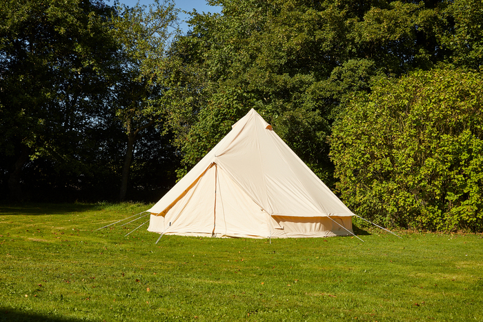 Glampingtält Bell Beige Ø5 x 3 m Blue Moose